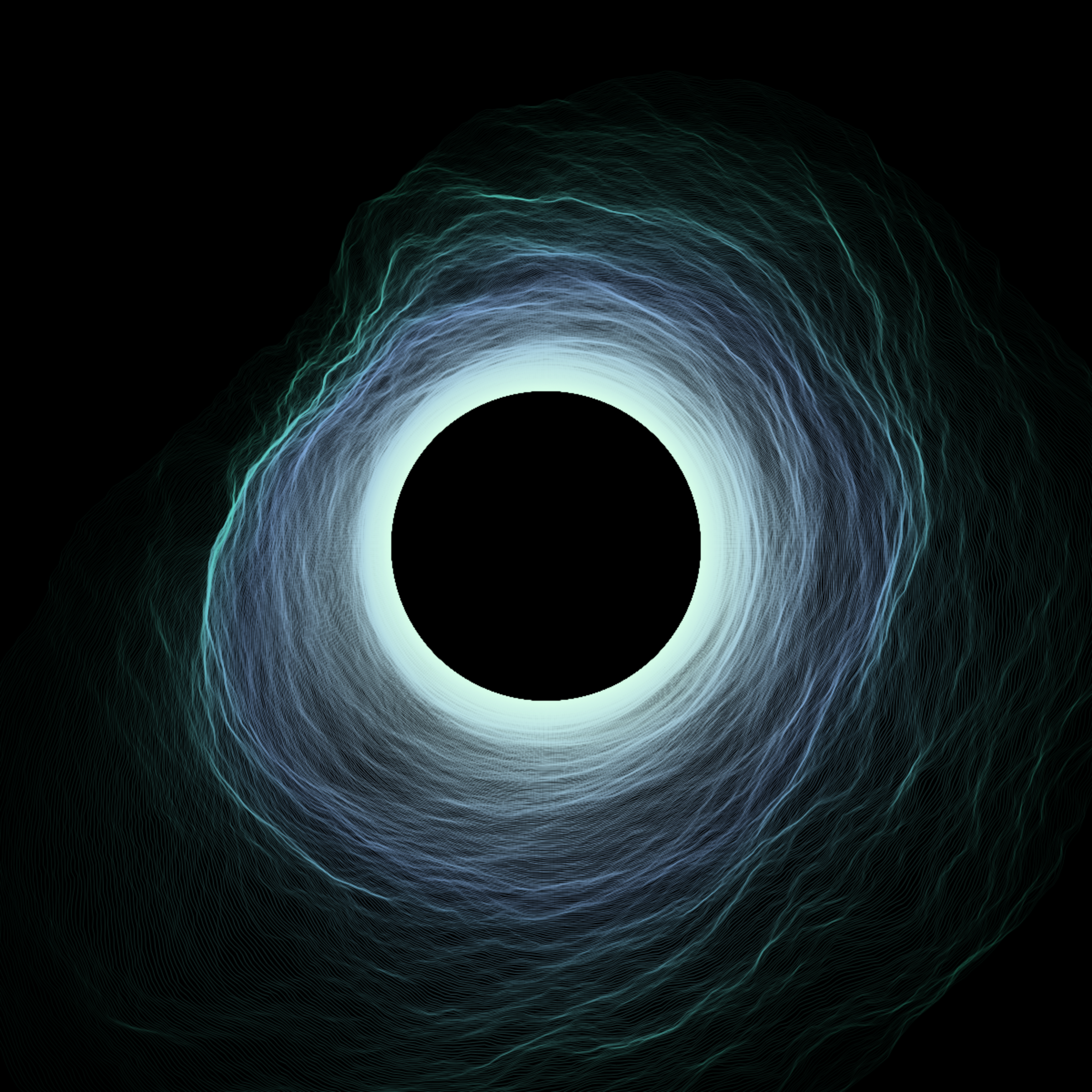 Art Blocks - Art Blocks v2 - Singularity #596 - NFT # 8000596