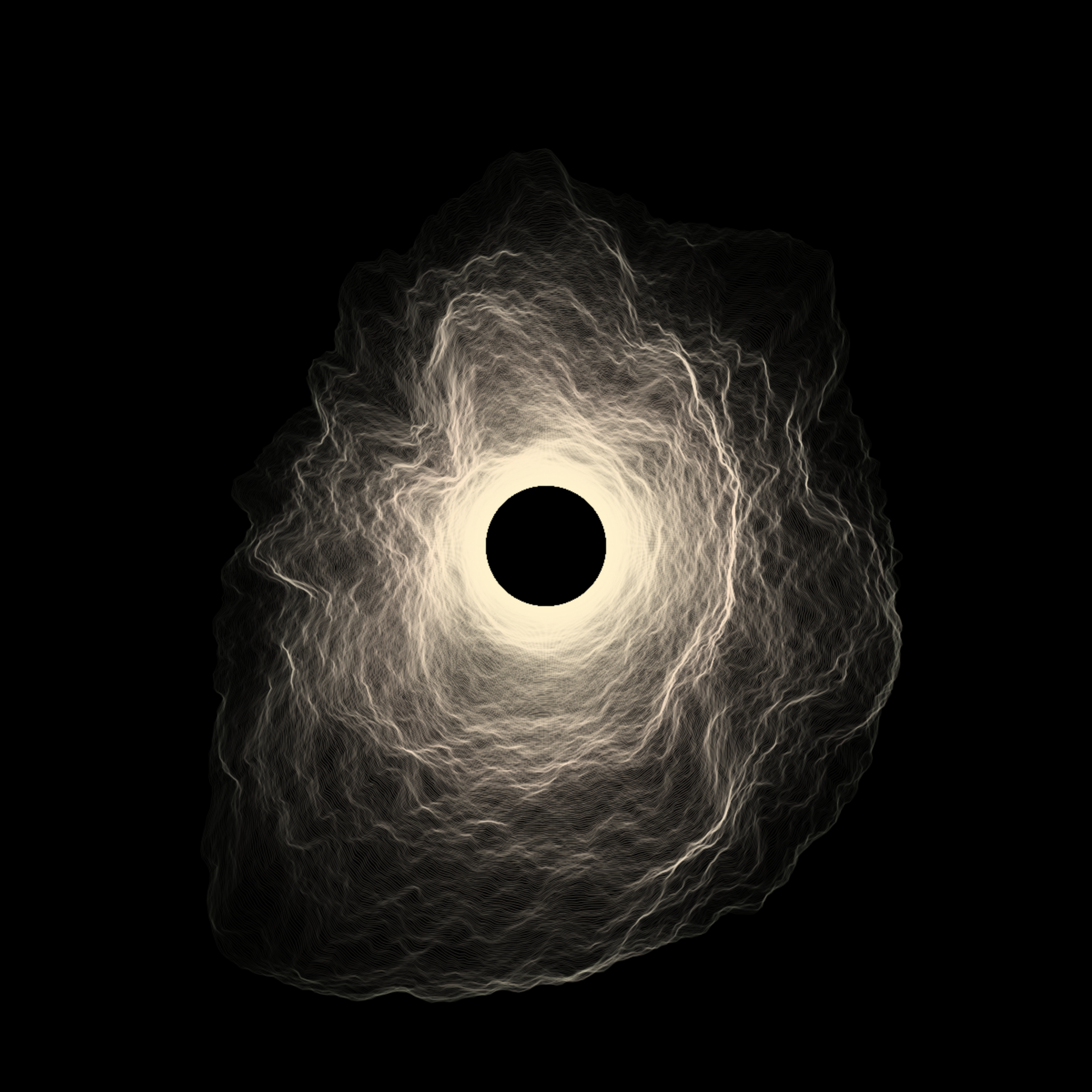 Art Blocks - Art Blocks v2 - Singularity #666 - NFT # 8000666