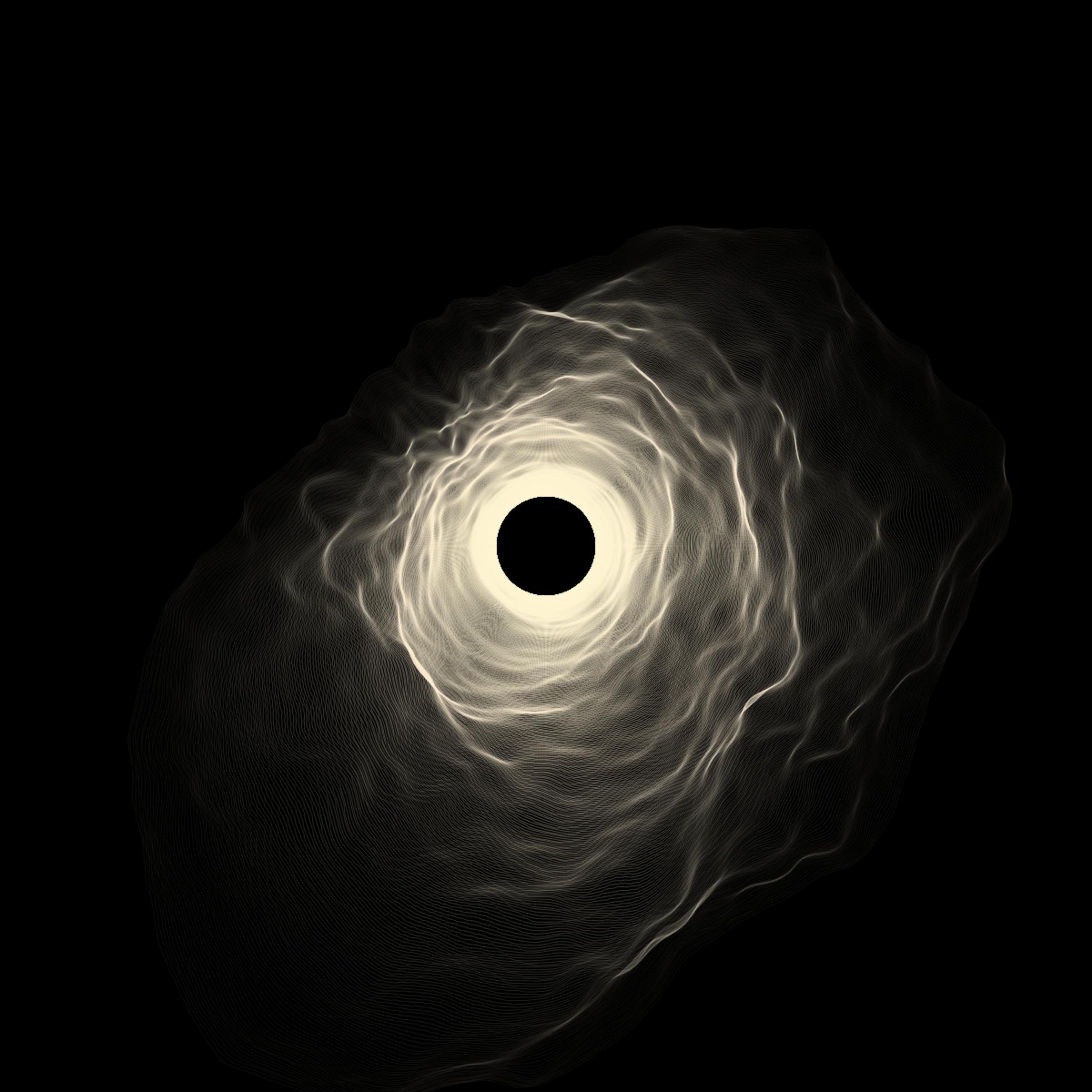 Art Blocks - Art Blocks v2 - Singularity #718 - NFT # 8000718