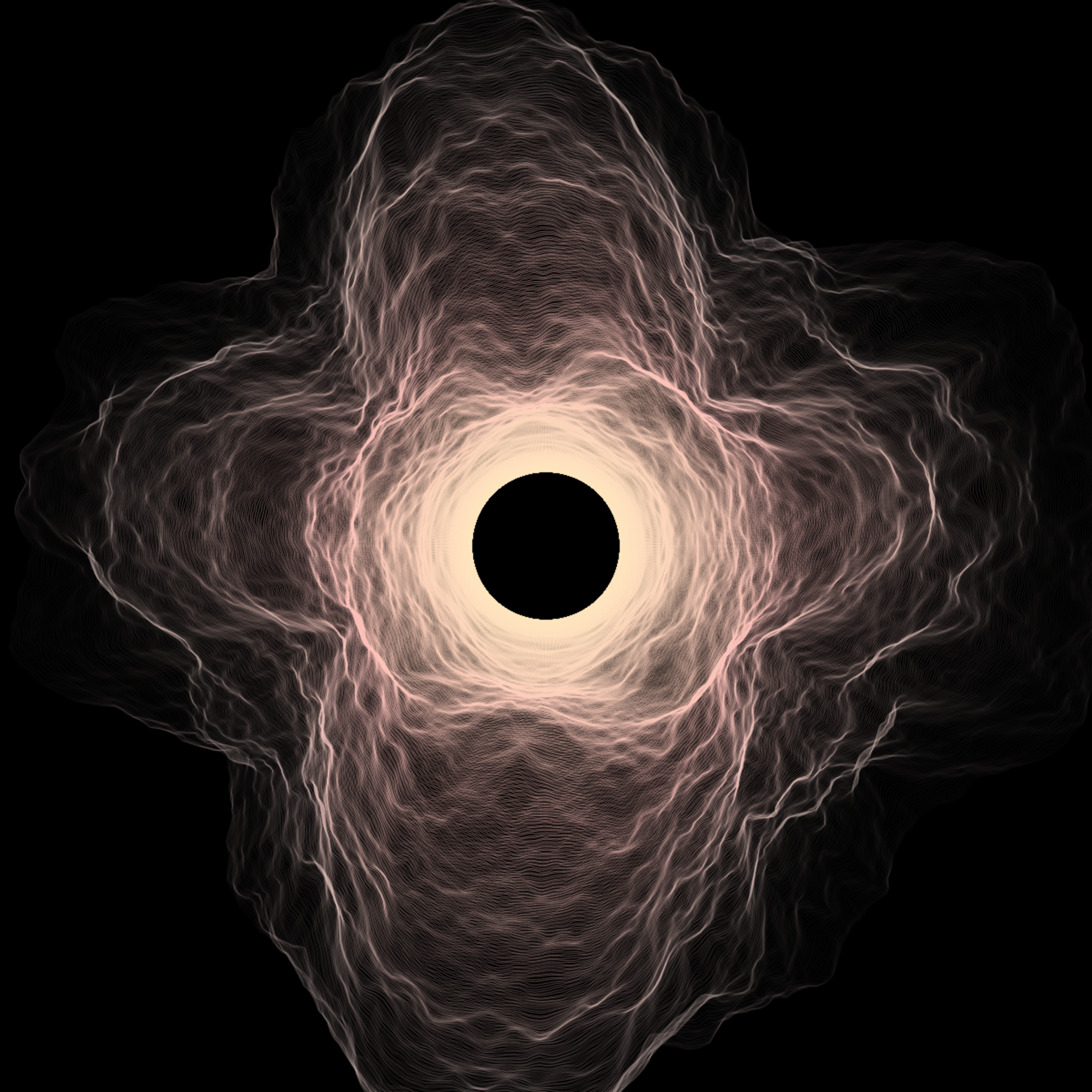 Art Blocks - Art Blocks v2 - Singularity #738 - NFT # 8000738