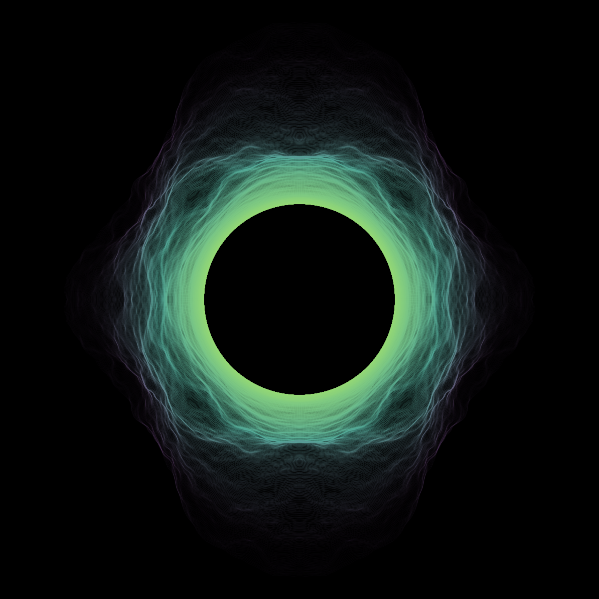 Art Blocks - Art Blocks v2 - Singularity #896 - NFT # 8000896