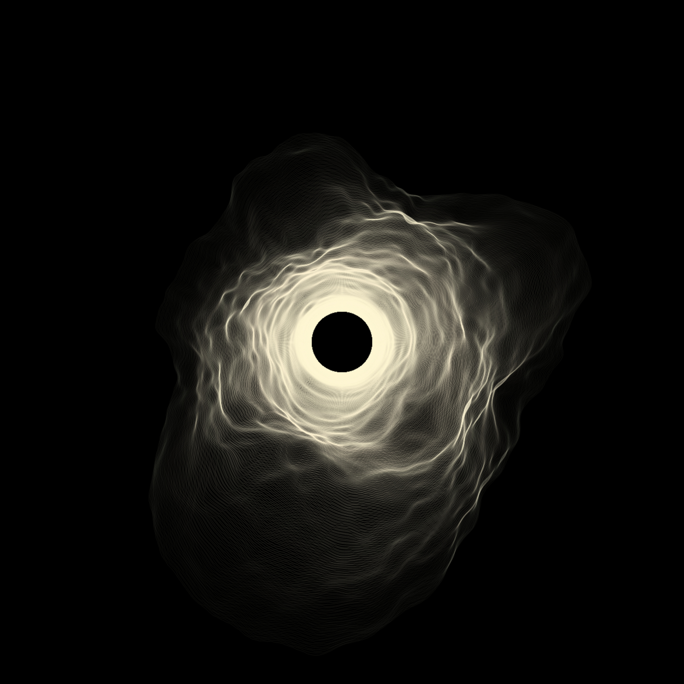 Art Blocks - Art Blocks v2 - Singularity #1022 - NFT # 8001022