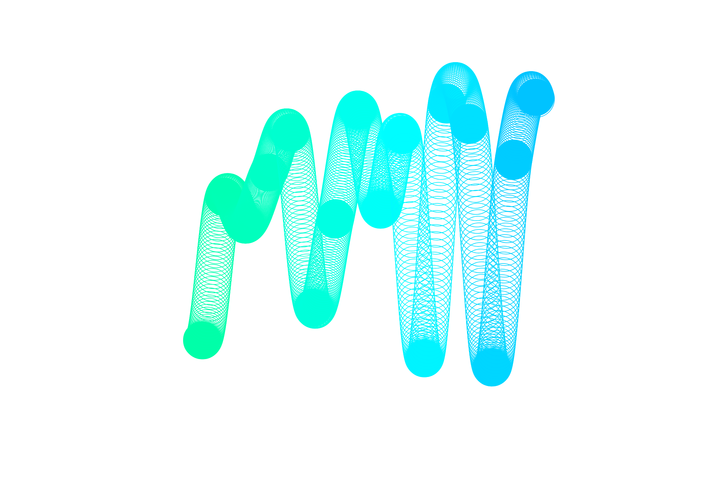 Art Blocks - Art Blocks v1 - Chromie Squiggle #84 - NFT # 84