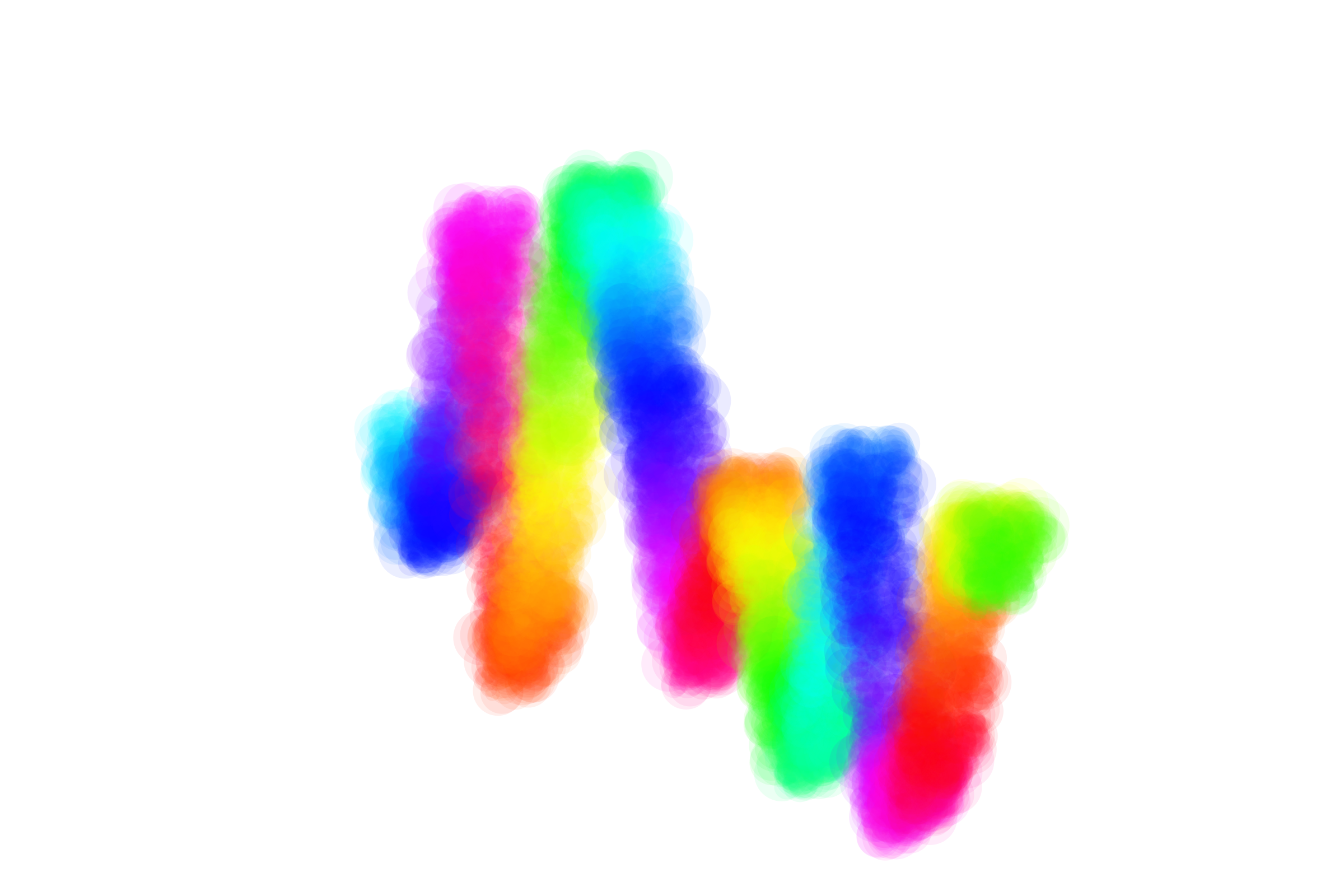 Art Blocks - Art Blocks v1 - Chromie Squiggle #90 - NFT # 90