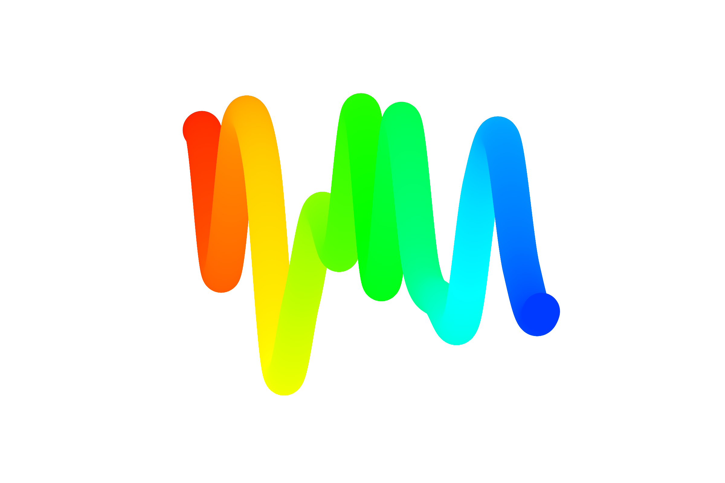 Art Blocks - Art Blocks v1 - Chromie Squiggle #97 - NFT # 97